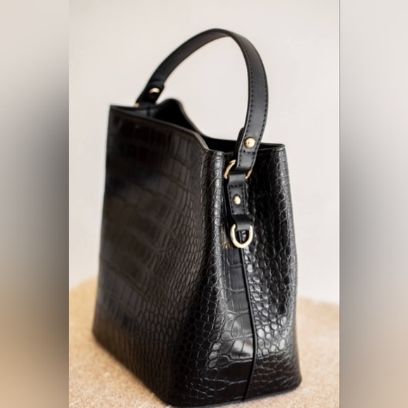 REVOLVE AOTA All of the Above Black Bucket Bag - Picture 3 of 3